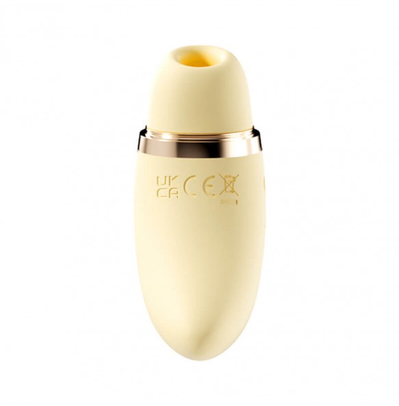 MizzZee - YueYaEr Licking Suction Stimulator (Chargeable - Yellow)